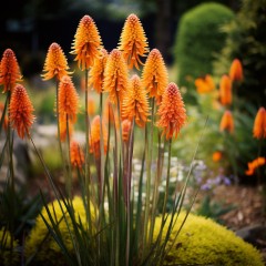 Trytoma POCO ORANGE groniasta kniphofia pomarańczowa