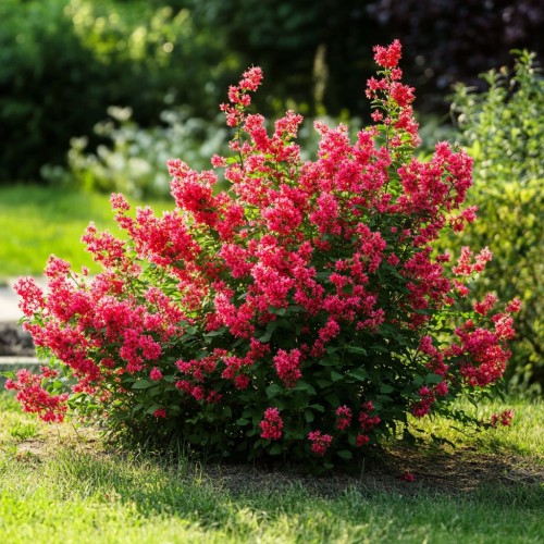 Lagerstroemia indyjska RED FILLI sadzonki - najdłużej kwitnący krzew