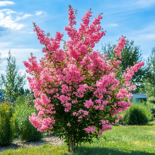 Lagerstroemia indyjska RHAPSODY IN PINK sadzonki - najdłużej kwitnący krzew